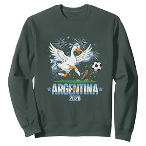 Funny Argentina Soccer Goose Sweatshirt Football Fan Graphic