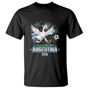 Funny Argentina Soccer Goose T Shirt Football Fan Graphic