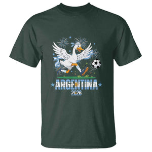 Funny Argentina Soccer Goose T Shirt Football Fan Graphic
