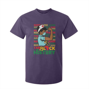 Nurse African American T Shirt For Kid I Am Black History Strong Feminism TS12 Purple Print Your Wear