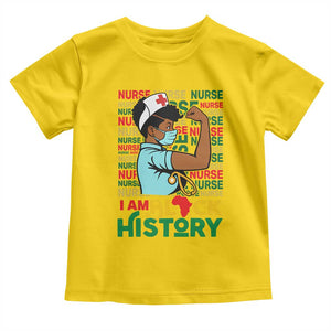 Nurse African American Toddler T Shirt I Am Black History Strong Feminism TS12 Daisy Print Your Wear