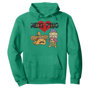 Mexican Filipino Food Lover Hoodie Tacos Lover And Halo Halo TS12 Irish Green Print Your Wear