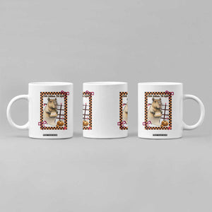 Halloween Capybara Coffee Mug Funny Too Chill To Boo TS12 Print Your Wear