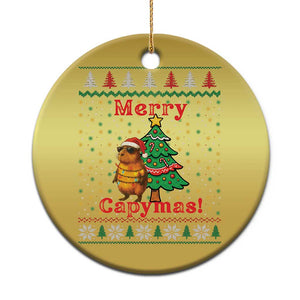 Funny Merry Capymas Christmas Ornament Capybara Xmas Party TS12 Print Your Wear