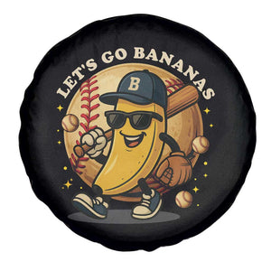 Funny Banana Baseball Spare Tire Cover Sports Humor Banana Baseball TS12 Print Your Wear