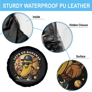 Funny Banana Baseball Spare Tire Cover Sports Humor Banana Baseball TS12 Print Your Wear