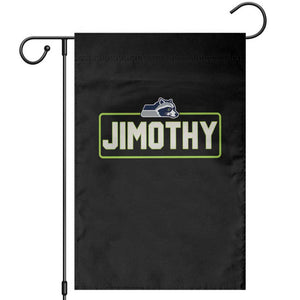 Funny Seattle Jimothy The Raccoon Garden Flag Football Parody Viral Trash Panda Feral Meme