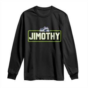Funny Seattle Jimothy The Raccoon Long Sleeve Shirt Football Parody Viral Trash Panda Feral Meme