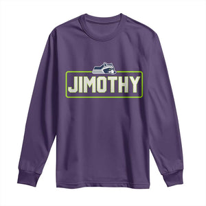 Funny Seattle Jimothy The Raccoon Long Sleeve Shirt Football Parody Viral Trash Panda Feral Meme