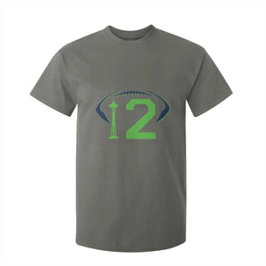 Space Needle Emerald City Number 12 T Shirt For Kid Sports Fan Pride