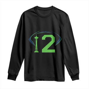 Space Needle Emerald City Number 12 Long Sleeve Shirt Sports Fan Pride