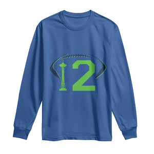 Space Needle Emerald City Number 12 Long Sleeve Shirt Sports Fan Pride