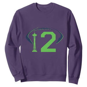 Space Needle Emerald City Number 12 Sweatshirt Sports Fan Pride