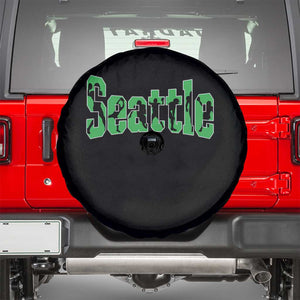 Seattle Sports Player Silhouette Spare Tire Cover Gift For Football Lovers