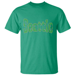 Seattle Sports Player Silhouette T Shirt Gift For Football Lovers
