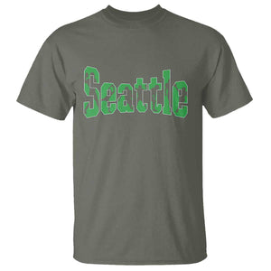 Seattle Sports Player Silhouette T Shirt Gift For Football Lovers