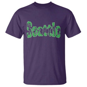 Seattle Sports Player Silhouette T Shirt Gift For Football Lovers