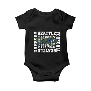 Seattle Emerald City Pride Baby Onesie Football Fan Game Day Gift