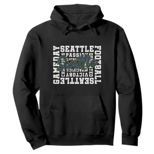 Seattle Emerald City Pride Hoodie Football Fan Game Day Gift