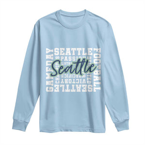 Seattle Emerald City Pride Long Sleeve Shirt Football Fan Game Day Gift