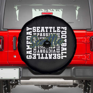 Seattle Emerald City Pride Spare Tire Cover Football Fan Game Day Gift