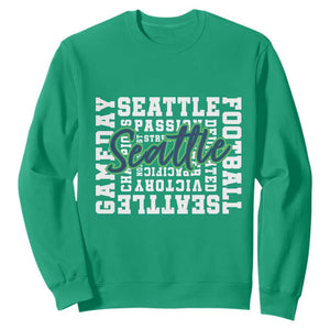 Seattle Emerald City Pride Sweatshirt Football Fan Game Day Gift
