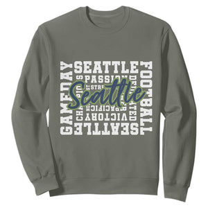 Seattle Emerald City Pride Sweatshirt Football Fan Game Day Gift