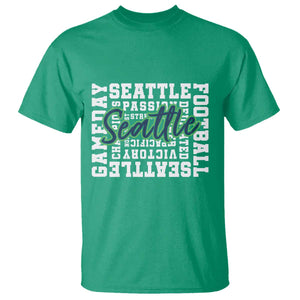 Seattle Emerald City Pride T Shirt Football Fan Game Day Gift