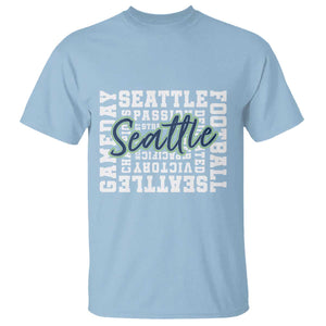 Seattle Emerald City Pride T Shirt Football Fan Game Day Gift