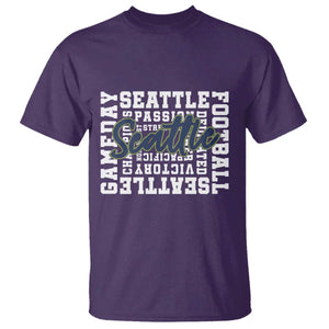 Seattle Emerald City Pride T Shirt Football Fan Game Day Gift
