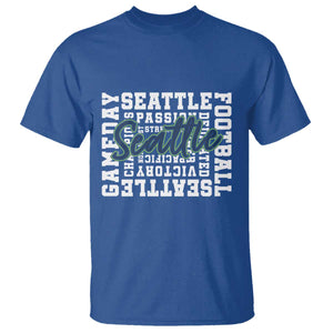 Seattle Emerald City Pride T Shirt Football Fan Game Day Gift