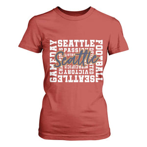Seattle Emerald City Pride T Shirt For Women Football Fan Game Day Gift