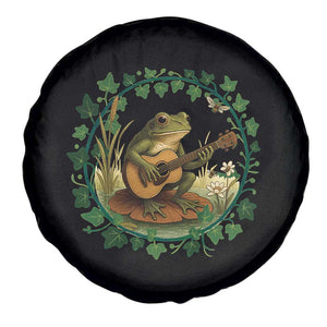 Funny Frog Playing Guitar Spare Tire Cover Music Lovers Gift TS12 Print Your Wear