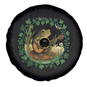 Funny Frog Playing Guitar Spare Tire Cover Music Lovers Gift TS12 Print Your Wear