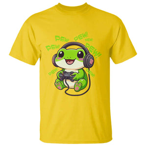Funny Frog Playing Video Game Gift T Shirt TS12 Daisy Print Your Wear