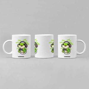Funny Frog Playing Video Game Gift Coffee Mug TS12 Print Your Wear