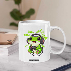 Funny Frog Playing Video Game Gift Coffee Mug TS12 Print Your Wear