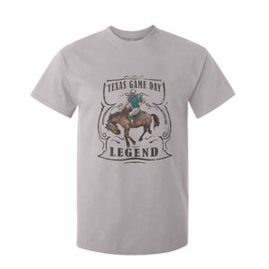 TX Game Day Legend T Shirt For Kid Funny CFF TS12 Ice Gray Print Your Wear