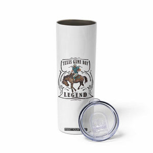 TX Game Day Legend Skinny Tumbler Funny CFF TS12 Print Your Wear