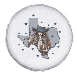 Funny TX Cowgirl Spare Tire Cover Football Lover Gift TS12 Print Your Wear
