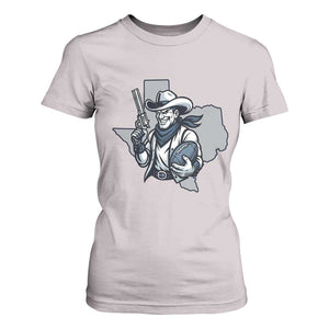 Funny TXF Football Lover Gift T Shirt For Women TS12 Ice Gray Print Your Wear