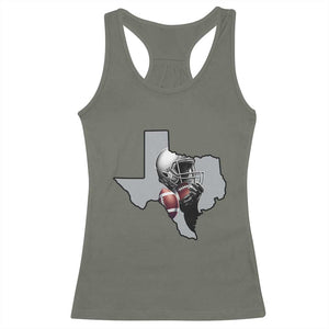 TXF Life Western Sports Fan Gift Racerback Tank Top TS12 Military Green Print Your Wear