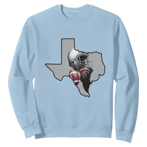TXF Life Western Sports Fan Gift Sweatshirt TS12 Light Blue Print Your Wear