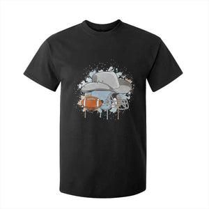 DFCF Helmet T Shirt For Kid Game Day Spirit Gift TS12 Black Print Your Wear