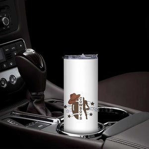 Cowboy Pride Skinny Tumbler Western Style Sport Lover Gift TS12 Print Your Wear