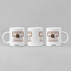 Im Just Here For The Snacks Coffee Mug Football Fan Gift TS12 Print Your Wear