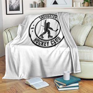 Legendary Sasquatch Hockey Club Throw Blanket Funny Ice Hockey Gift TS12 Print Your Wear