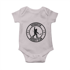 Legendary Sasquatch Hockey Club Baby Onesie Funny Ice Hockey Gift TS12 Ice Gray Print Your Wear