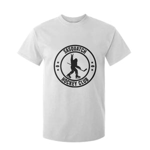Legendary Sasquatch Hockey Club T Shirt For Kid Funny Ice Hockey Gift TS12 White Print Your Wear
