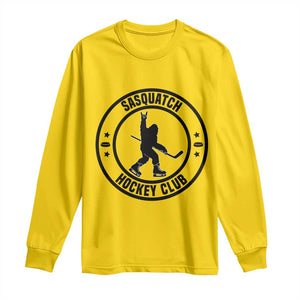 Legendary Sasquatch Hockey Club Long Sleeve Shirt Funny Ice Hockey Gift TS12 Daisy Print Your Wear